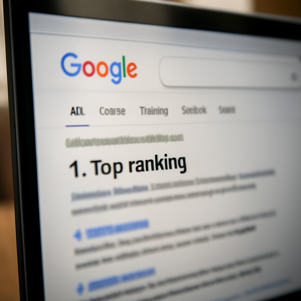 구글 상위 노출